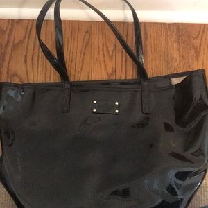 Patent leather Kate Spade tote